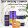 ailke double glutathione inject super whitening set