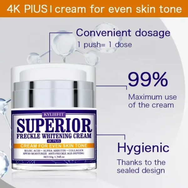 Kyliefit freckles whitening cream