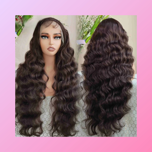 Long Wavy Synthetic Lace Front Wig