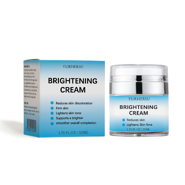 YURHERSU Brightening Cream – Dark Spot Remover & Skin Lightening Moisturizer (50ml)